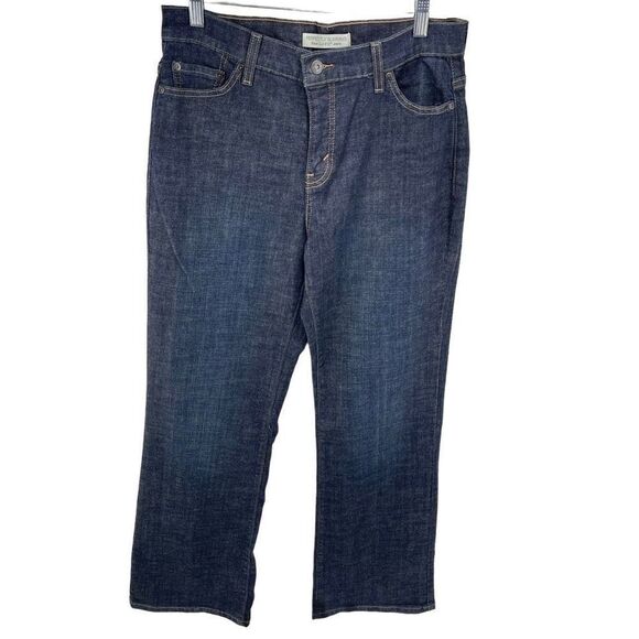 Levi's Womens Bootcut 512 Jeans Perfectly Slimming Denim Stretch Blue 12 Medium - Picture 9 of 10